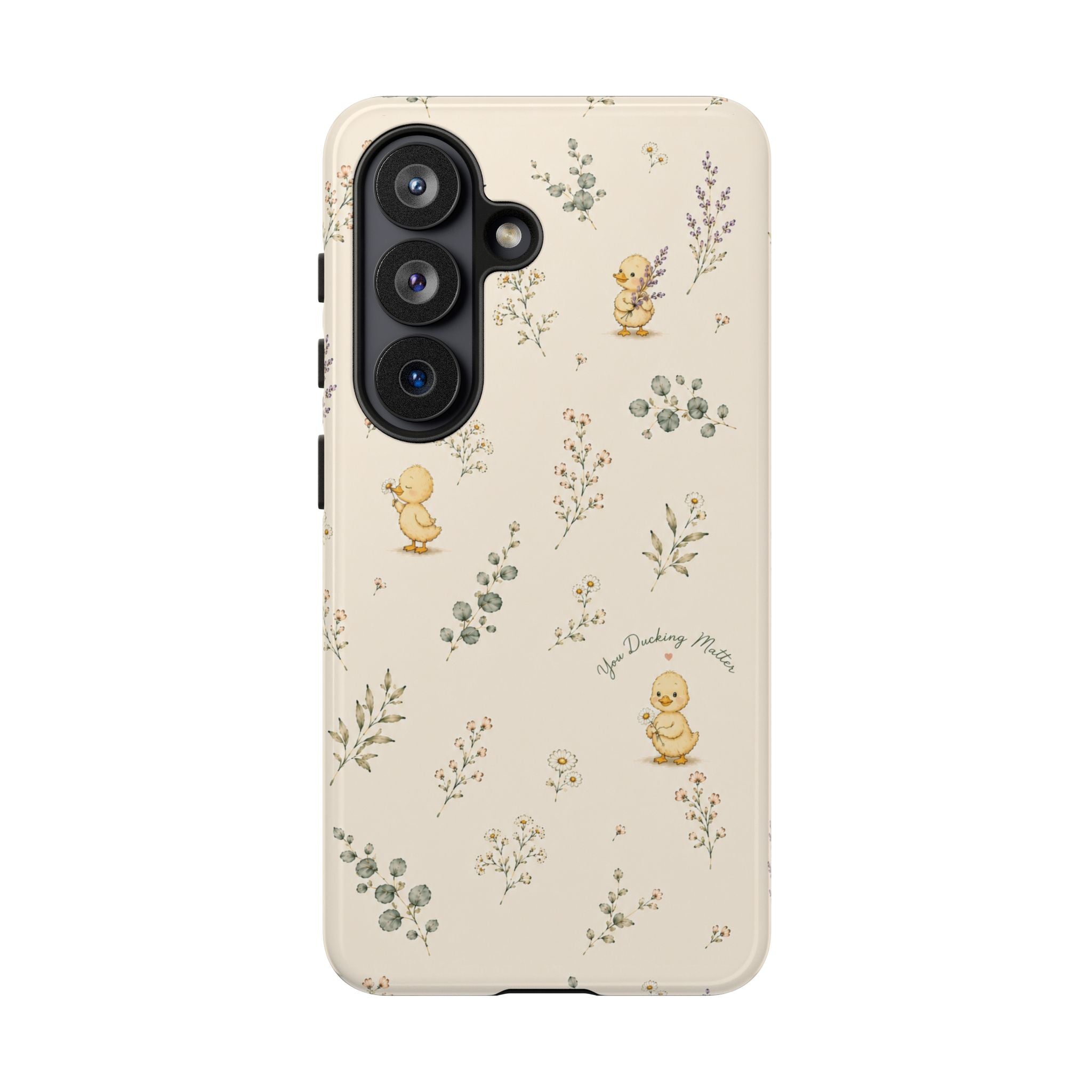 You Ducking Matter Phone Case | Cute Duck Pattern iPhone Cover