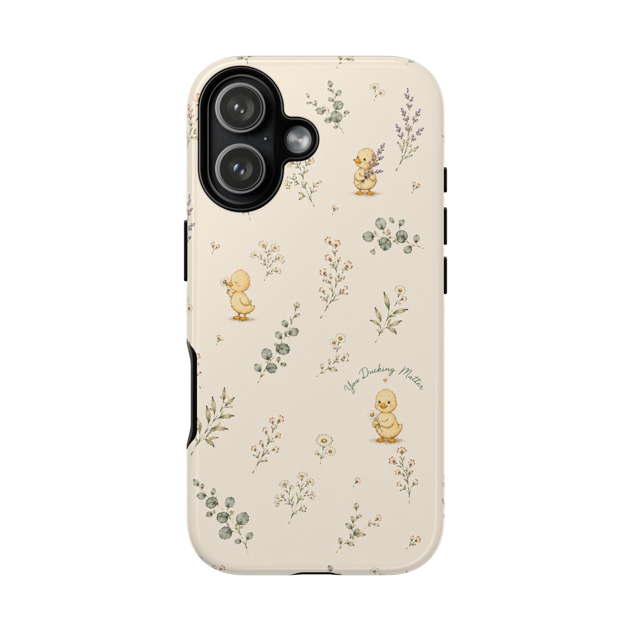 You Ducking Matter Phone Case | Cute Duck Pattern iPhone Cover