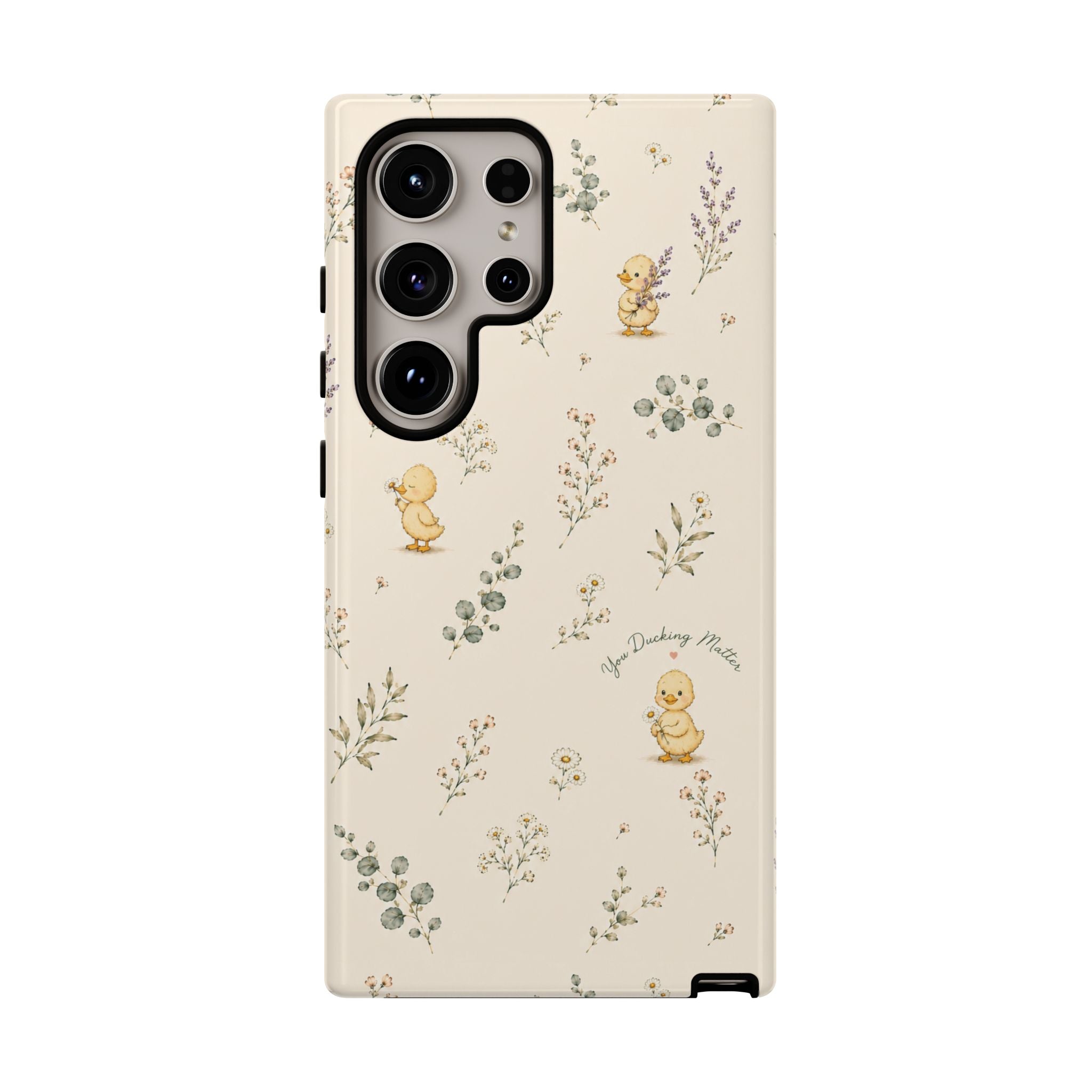 You Ducking Matter Phone Case | Cute Duck Pattern iPhone Cover