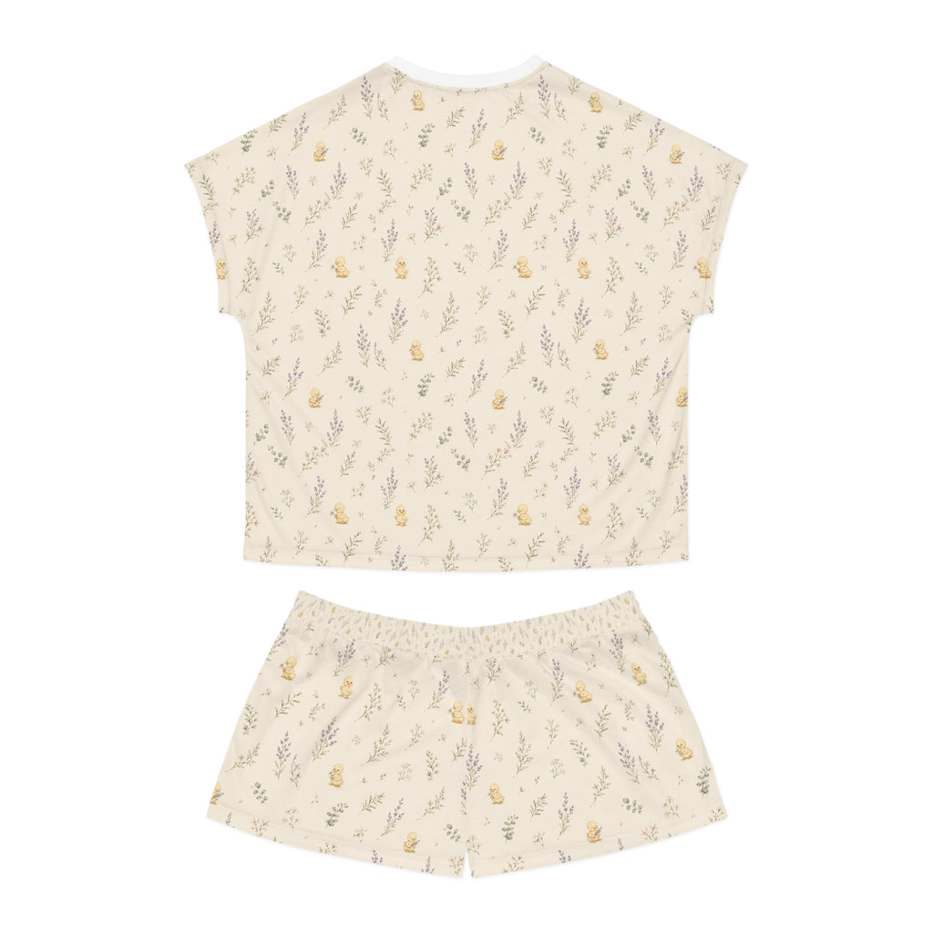 Ducking comfy Pyjama Set | Short Sleeve Top and Shorts