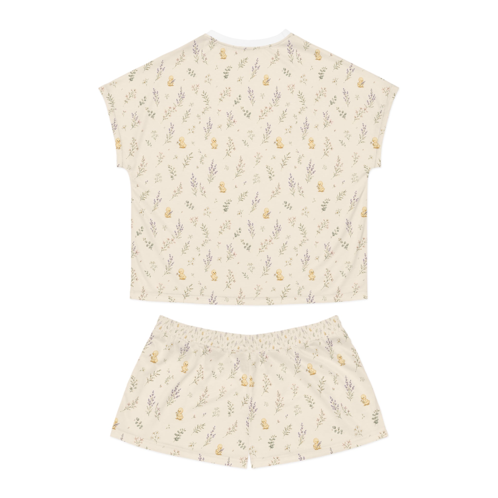 Ducking comfy Pyjama Set | Short Sleeve Top and Shorts