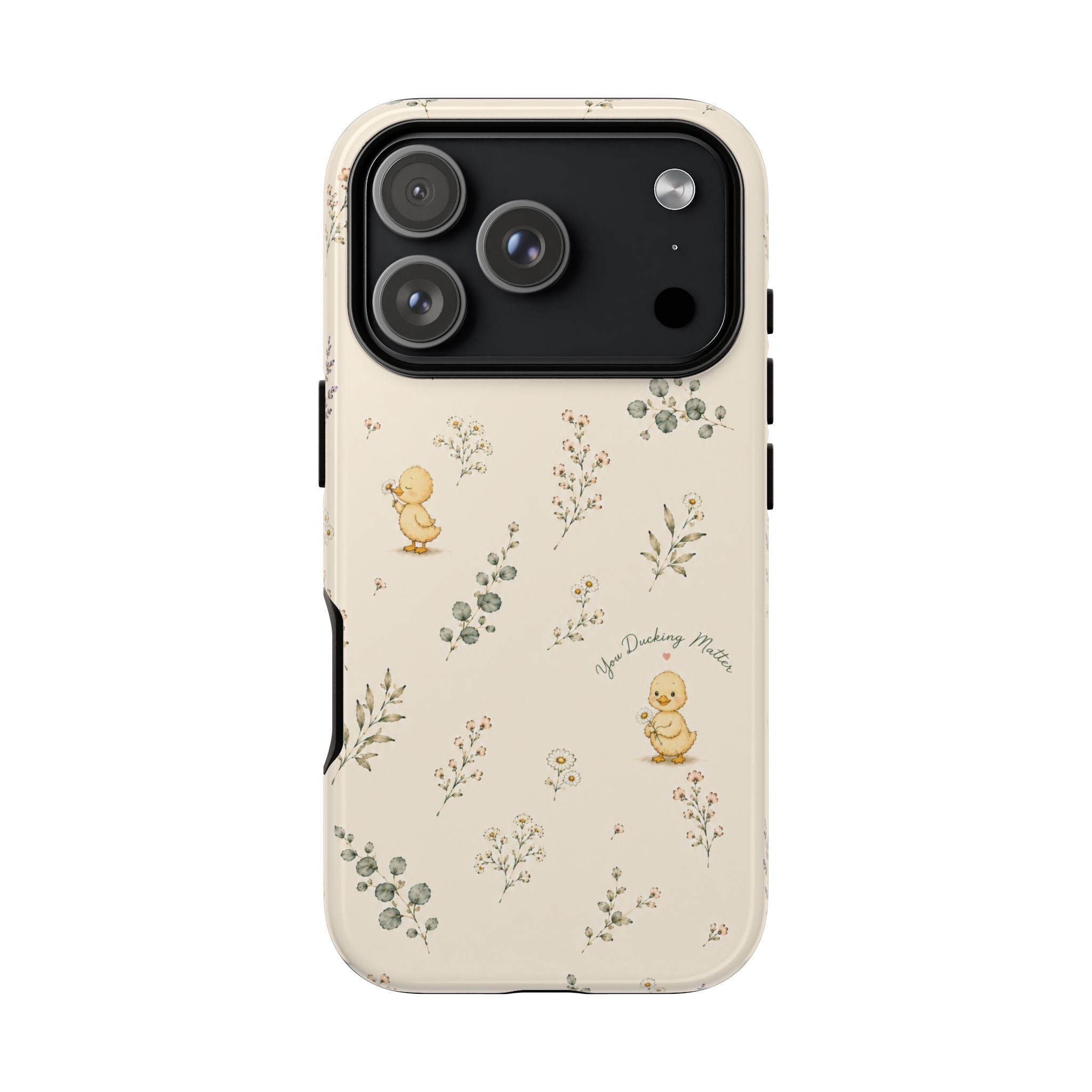 You Ducking Matter Phone Case | Cute Duck Pattern iPhone Cover