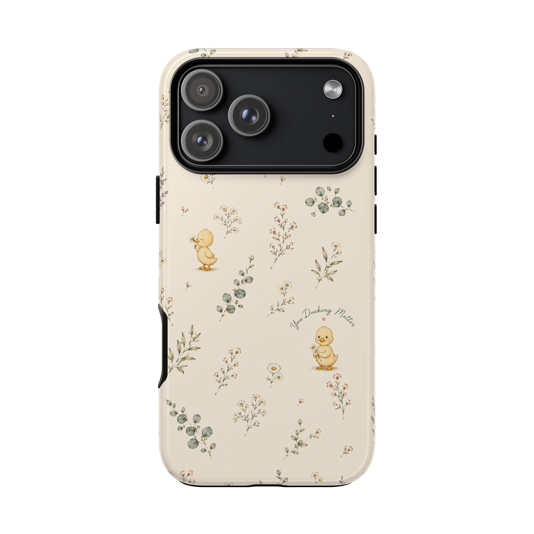 You Ducking Matter Phone Case | Cute Duck Pattern iPhone Cover