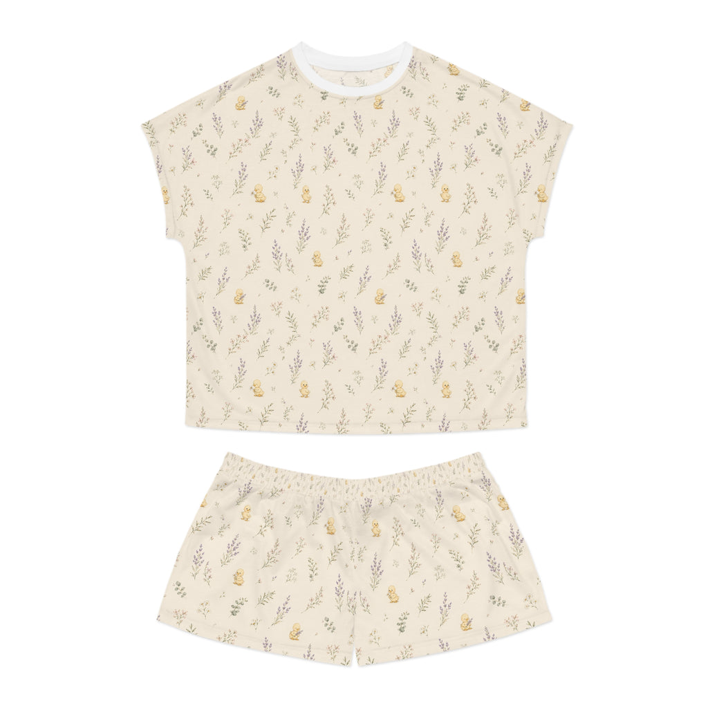 Ducking comfy Pyjama Set | Short Sleeve Top and Shorts