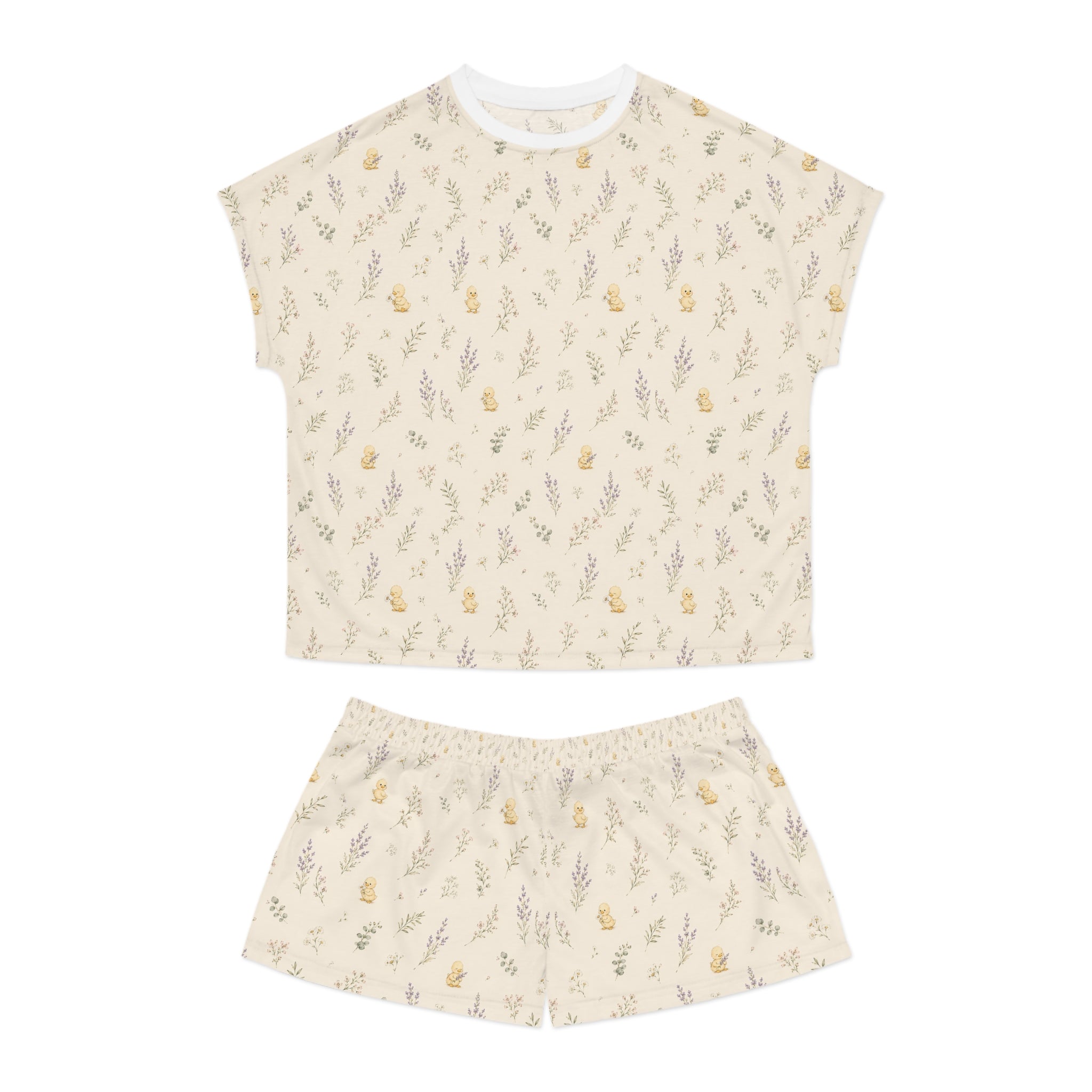 Ducking comfy Pyjama Set | Short Sleeve Top and Shorts