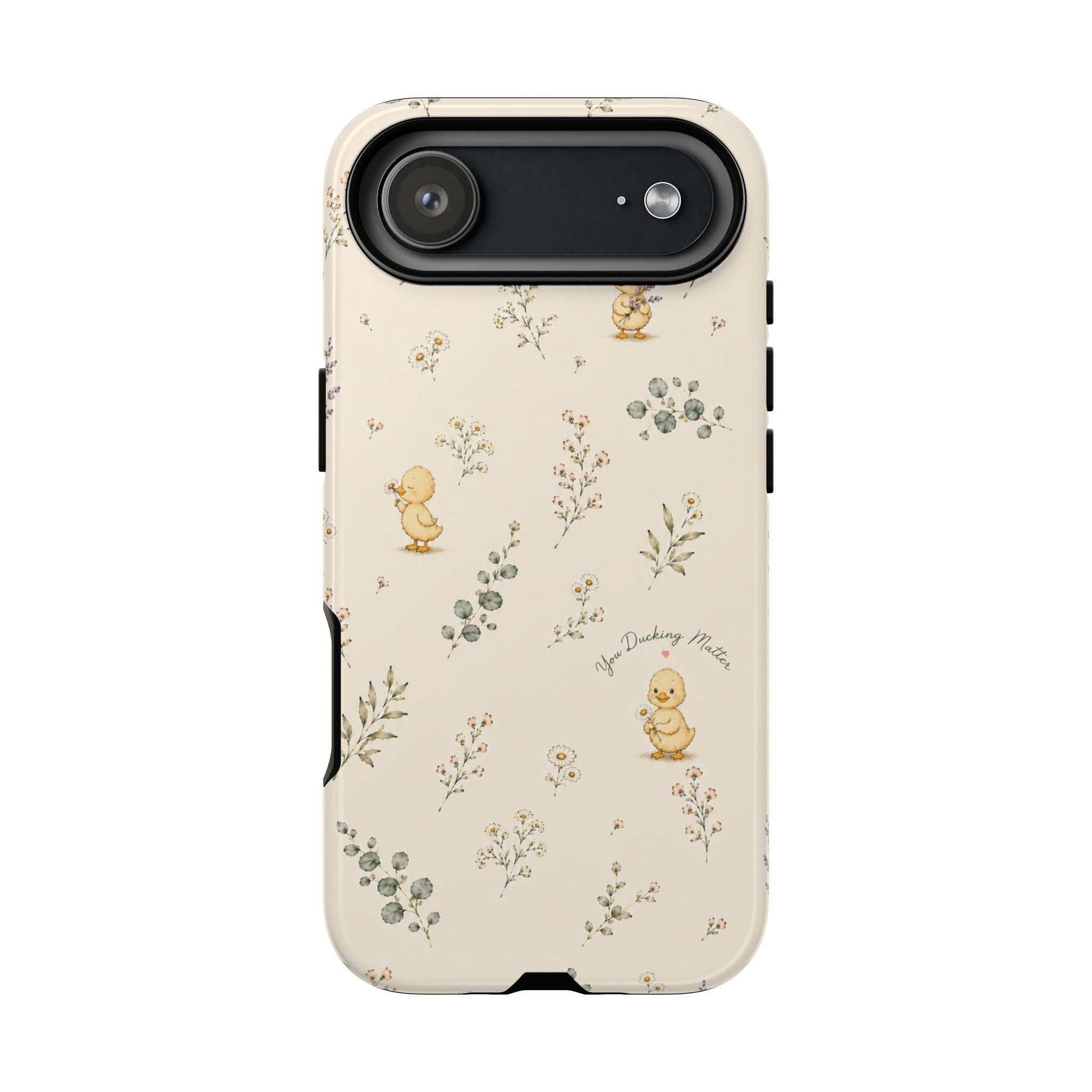 You Ducking Matter Phone Case | Cute Duck Pattern iPhone Cover