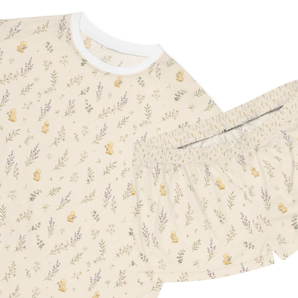 Ducking comfy Pyjama Set | Short Sleeve Top and Shorts