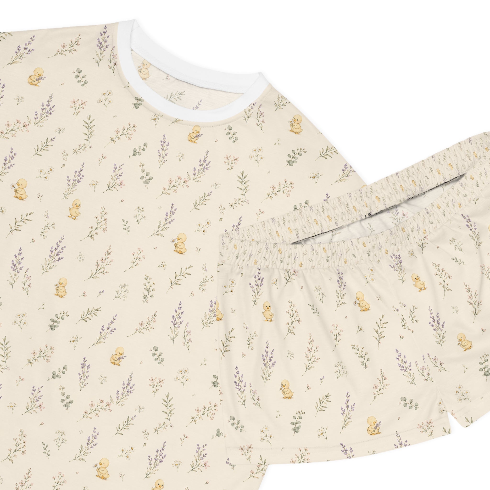 Ducking comfy Pyjama Set | Short Sleeve Top and Shorts