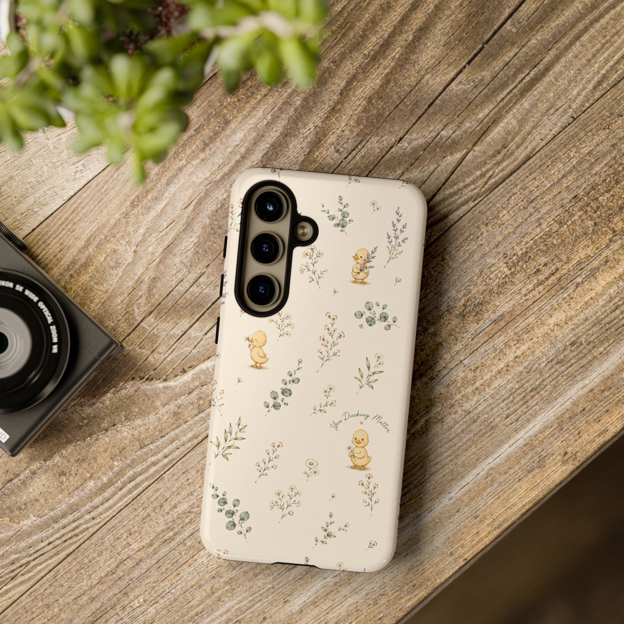 You Ducking Matter Phone Case | Cute Duck Pattern iPhone Cover